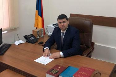 Բորիս Բախշիյանը՝ Սյունիքի մարզի առաջին ատյանի ընդհանուր իրավասության դատարանի դատավոր