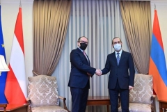 Արարատ Միրզոյանն ու Ավստրիայի Եվրոպական և արտաքին գործերի նախարարն առանձնազրույց են ունեցել