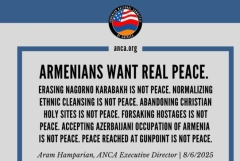 «Սպիտակ տան կողմից քաջալերված փաստաթուղթը կլեգիտիմացնի Ադրբեջանի ցեղասպանական գործողությունները».Հայ դատի Ամերիկայի հանձնախումբ