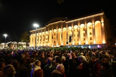 Թբիլիսիում ընտրությունների արդյունքների դեմ բողոքի ակցիան ավարտվել է առանց միջադեպերի