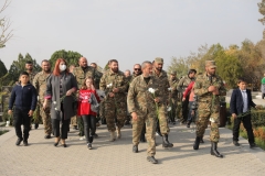 «ՀԱՅՈՑ ԱՐԾԻՎՆԵՐ» կամավորական ջոկատը (վաշտը) Եռաբլուրում էր