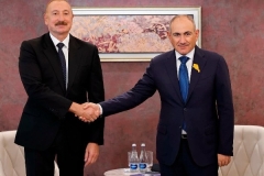 Կադրեր՝ Նիկոլ Փաշինյանի և Իլհամ Ալիևի հանդիպումից
