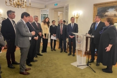Ֆրանսիացի պատգամավորները հանդիպել են Արցախի նախագահի գլխավորած պատվիրակությանը