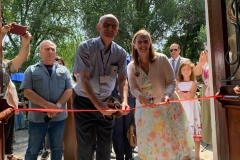 Լին Թրեյսին մասնակցել է Սիսիանի պատմության թանգարանի խանութի բացման արարողությանը