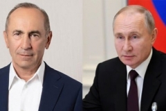 Վլադիմիր Պուտինը շնորհավորել է Ռոբերտ Քոչարյանին