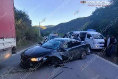 Խոշոր ավտովթար՝ Սյունիքի մարզում