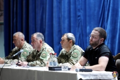 Շարունակվում են պաշտպանության նախարարի առաջին տեղակալ, ԳՇ պետ, գեներալ-լեյտենանտ Էդվարդ Ասրյանի հանդիպումները ժամկետային զինծառայող ջոկերի հրամանատարների և դիրքերի ավագների հետ