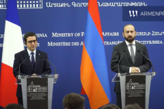 Հայաստանի և Ֆրանսիայի ԱԳ նախարարների համատեղ մամուլի ասուլիսը