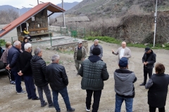 Մեղրի համայնքի ղեկավար Խաչատուր Անդրեասյանը հերթական աշխատանքային այցն է կատարել սահմանամերձ Նռանձոր բնակավայր