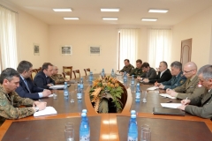 Ռազմական կցորդներին ներկայացվել է իրադրությունն Արցախում