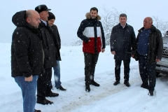 Գնել Սանոսյանը դիտարկել է  Վերին Խոտանան, Կապան-Ճակատեն, Տաթև-Լծեն ճանապարհների կառուցման ընթացքը