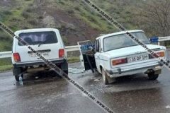 Խոշոր ավտովթար Սյունիքի մարզում. բախվել են «Նիվան» ու 06-ը. կա 6 վիրավոր