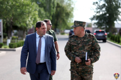 Սուրեն Պապիկյանը ստուգայցեր է կատարել ՊՆ մի շարք ուսումնական զորամասեր և կենտրոններ