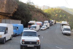 Առավոտվանից՝ չորս ժամ շարունակ փակ էր Սատանի կամրջից Տաթեւ ձգվող մայրուղին