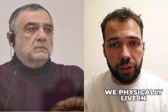 Ռուբեն Վարդանյանի որդին՝ Դավիթ Վարդանյանը, կոչ է արել պայքարել Բաքվում տեղի ունեցող ցուցադրական դատավարությունների դեմ (տեսանյութ)