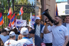 «Մայր Հայաստան» հուշակոթողի մոտ «Ուժեղ Հայաստանը» կամփոփի քարոզարշավի առաջին օրը