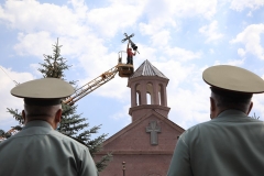 Վ. Սարգսյանի անվան ռազմական համալսարանում հանդիսավորությամբ բացվեց Սբ. Մեսրոպ Մաշտոց եկեղեցին