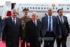 Իրաքի նախագահը ժամանել է Հայաստան
