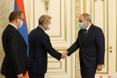 ՀՀ վարչապետն ու Ստեֆան Վիսկոնտին քննարկել են ԼՂ հակամարտության կարգավորման ուղիները