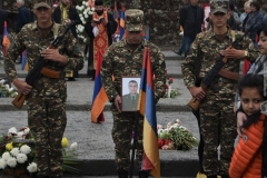 Գորիսի քաղաքային պանթեոնում տեղի է ունեցել մայոր Էդգար Մաթևոսյանի հիշատակին նվիրված արարողություն