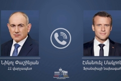 Նիկոլ Փաշինյանը և Էմանուել Մակրոնը հեռախոսազրույց են ունեցել