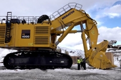 ԶՊՄԿ-ն ձեռք բերեց տարածաշրջանում առաջին Komatsu PC 4000 մակնիշի էքսկավատորը