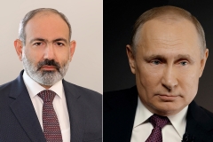 Տեղի է ունեցել ՀՀ վարչապետի և ՌԴ նախագահի հեռախոսազրույցը
