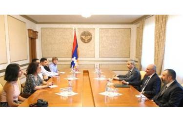 Բակո Սահակյանն ամերիկահայ ուսանողներին ներկայացրել է Արցախի ներքին ու արտաքին քաղաքականությունը