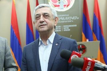 Սերժ Սարգսյանի գլխավորությամբ ՀՀԿ ԳՄ նիստ է անցկացվել. վերահաստատվել է ՀՀԿ գնահատականները