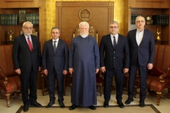 Մեծի տանն Կիլիկիո կաթողիկոսը ՀՅԴ պատվիրակության հետ քննարկել է Հայոց ցեղասպանության վերաբերյալ Նիկոլ Փաշինյանի հնչեցրած հայտարարության բացասական հետևանքները