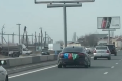 Ադրբեջանի դրոշով տրանսպորտային միջոցն ու վարորդը ներկայացվել են ոստիկանության բաժին. ՆԳՆ
