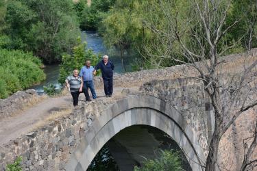 «Սյունյաց երկրի» արշավային այցը Լալազարի կամուրջ