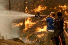 Թուրքիայի հարավում անտառային հրդեհները շարունակում են տարածվել