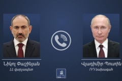 Պուտինն ու Փաշինյանը հեռախոսազրույց են ունեցել