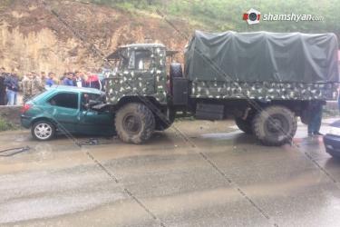 Ողբերգական դեպք Կապանում. բախվել են ՊՆ ГАЗ 66-ն ու Ford-ը. կա 1 զոհ, 3 վիրավորներից 2-ը ՀՀ ՊՆ ծառայողներ են