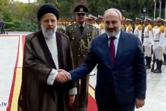 Թեհրանում Էբրահիմ Ռաիսին դիմավորում է Նիկոլ Փաշինյանին
