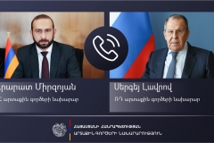 Արարատ Միրզոյանը հեռախոսազրույց է ունեցել ՌԴ արտաքին գործերի նախարար Սերգեյ Լավրովի հետ