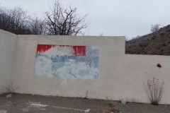 Ադրբեջանցիները պատից մաքրել են նկարված դրոշը և հեռացել. Աբրահամյան