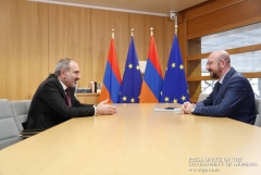 Վարչապետ Փաշինյանը հեռախոսազրույց է ունեցել Եվրոպական խորհրդի նախագահ Շառլ Միշելի հետ