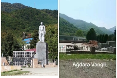 Ադրբեջանցիներն Ացախի Վանք գյուղում ոչնչացրել են հուշարձան, խաչքար ու զոհերի պատկերաքանդակներով հուշապատը