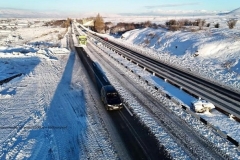 Գորիսի, Աշոցքի, Ամասիայի և Վանաձորի տարածաշրջանների ավտոճանապարհներին տեղ-տեղ մերկասառույց է