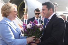 ՌԴ Դաշնային ժողովի Դաշնության խորհրդի նախագահը ժամանել է Հայաստան