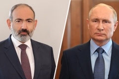 ՀՀ վարչապետը հեռախոսազրույց է ունեցել ՌԴ նախագահի հետ. Վլադիմիր Պուտինը Նիկոլ Փաշինյանին հրավիրել է պաշտոնական այցով մեկնել Մոսկվա