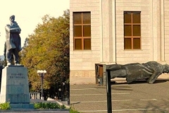 Արցախի մայրաքաղաքից անհետացել են բոլոր 25 արձաններն ու կիսանդրիները