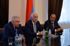 Նախագահ Վահագն Խաչատուրյանը հանդիպել է Ռուսաստանի հայ համայնքի ներկայացուցիչների հետ
