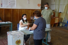 20 հունիսի, Գորիսի N  34/9 ընտրական տեղամասում (լուսանկարներ)