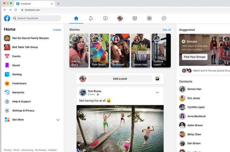 Կապույտից անցում սպիտակին. Ցուկերբերգը ցույց է տվել Facebook-ի նոր դիզայնը (տեսանյութ)