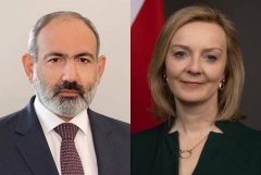 Նիկոլ Փաշինյանը շնորհավորել է Մեծ Բրիտանիայի և Հյուսիսային Իռլանդիայի Միացյալ Թագավորության նորընտիր վարչապետին