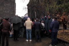 Առավոտյան իրավապահները բացել են Գյումրու Յոթ Վերք եկեղեցին