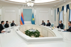 Ազգային ժողովի պատվիրակության հանդիպումը Ղազախստանի նախագահ  Տոկաեւի հետ